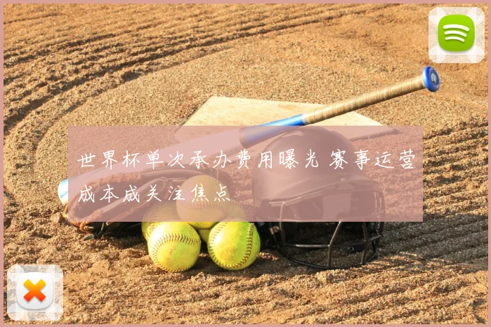 世界杯单次承办费用曝光 赛事运营成本成关注焦点